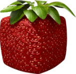 Shows Image of a red Fruit