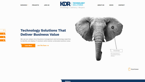 KDR Technology full website